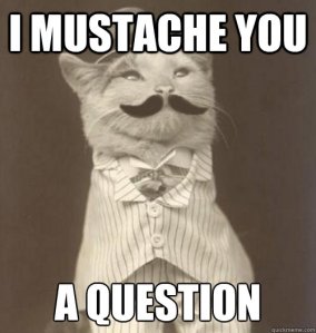 mustache you a question